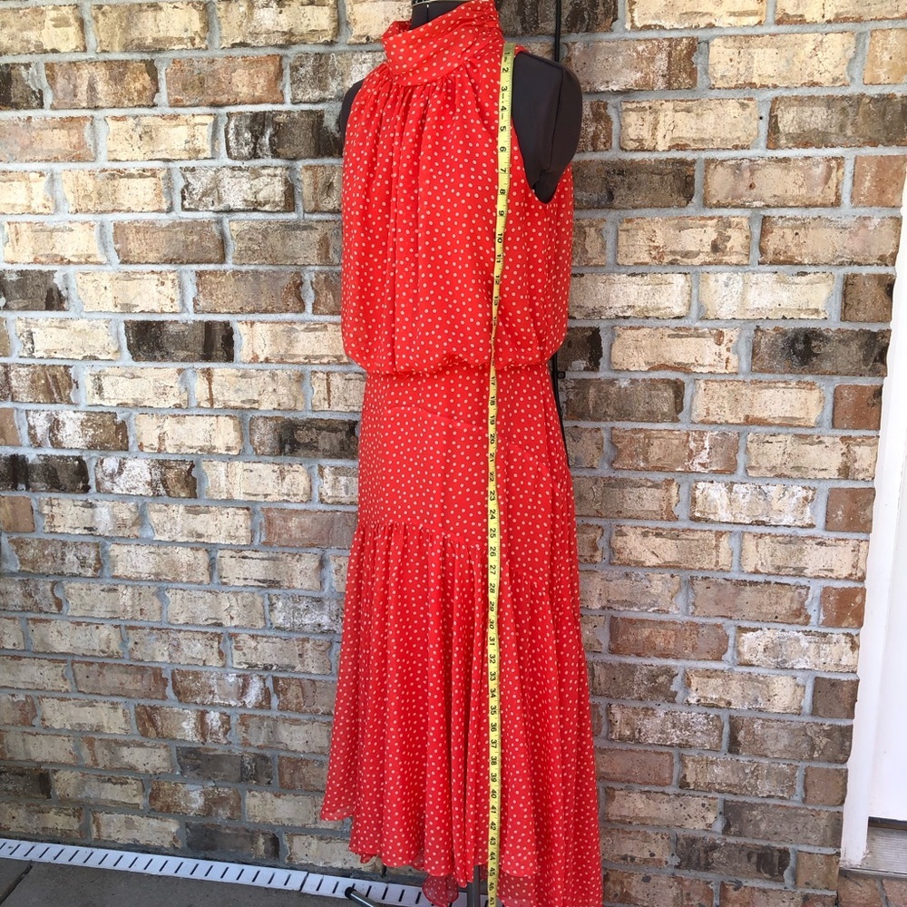 Taylor Red High Low Dress - Picture 11 of 16